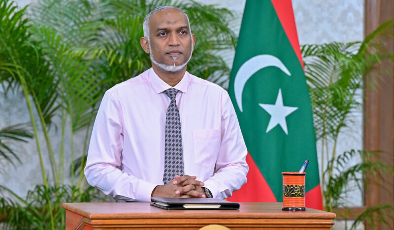 ރައީސުލްޖުމްހޫރިއްޔާ ޑރ. މުހައްމަދު މުއިއްޒު---ފޮޓޯ ރައީސްއޮފީސް