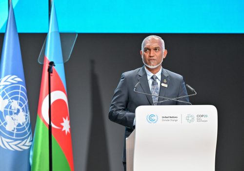 ކޮޕް 29 ގައި ރައީސް ތަގުރީރު ކުރައްވަނީ