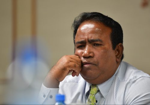 ހަނިމާދޫ ދާއިރާގެ މެމްބަރު އަބްދުލް ޣަފޫރު މޫސާ