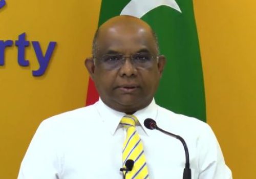 އެމްޑީޕީގެ ރައީސް އަބްދުﷲ ޝާހިދު