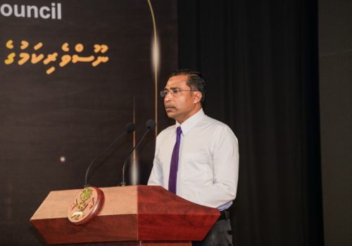މޯލްޑިވްސް މީޑިއާ ކައުންސިލްގެ ރައީސް އަހުމަދު މުސްތަފާ