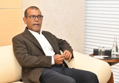 ކުރީގެ ރައީސް މުހައްމަދު ނަޝީދު ----- ފޮޓޯ: މަޖިލިސް