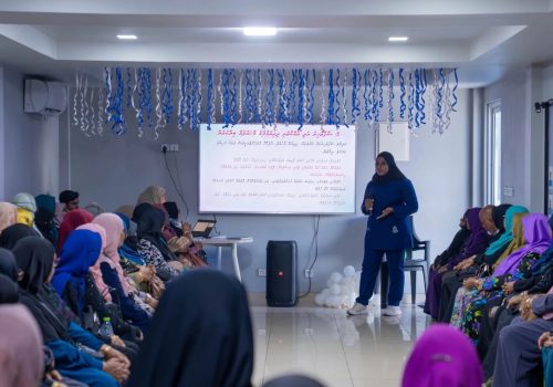 ދުނިޔޭގެ ޞިއްޙަތު ދުވަހާއި ގުޅިގެން އިސްރަށްވެހިންނަށް ޙާއްސަ މަޢުލޫމާތު ސެޝަނެއް---ފޮޓޯ:އާއިލީތަރައްގީއާބެހޭ ވުޒާރާ