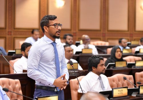 ޕީޕަލްސް ނޭޝަނަލް ކޮންގްރެސް ޕާޓީ (ޕީއެންސީ) ޕީޖީ ގްރޫޕްގެ ލީޑަރު އަދި އިނގުރައިދޫ ދާއިރާގެ މެމްބަރު އިބްރާހިމް ފަލާހު