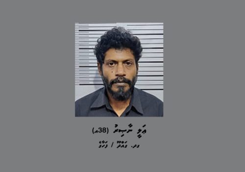 މަސްތުވާތަކެތީގެ މައްސަލައިގައި ހައްޔަރުކުރި ގދ. ގައްދޫ ފަހާގޭ އުމުރުން 38 އަހަރުގެ އަލީ ނާސިރު-- ފޮޓޯ: ފުލުހުން