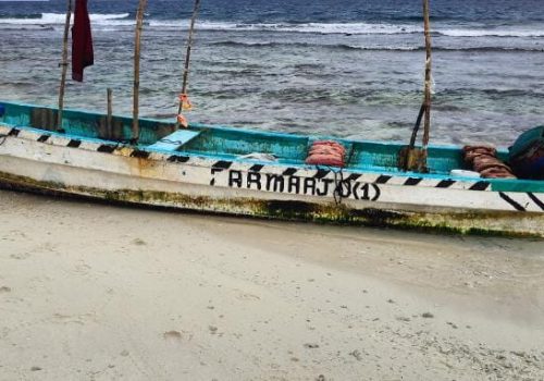 ސޯމާލިއާ ތިން މީހުން ތިބި ޑިންގީ-- ފޮޓޯ: ފުލުހުން
