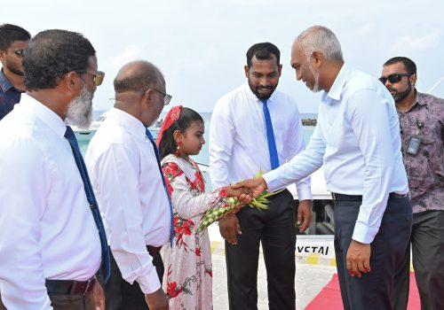 ރައީސުލްޖުމްހޫރިއްޔާ ނ. ކެނދިކުޅުދޫއަށް ވަޑައިގަތުން
