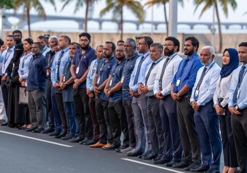 ވީއައިއޭގެ 60 ވަނަ އަހަރީ ދުވަސް ފާހަގަކުރުމުގެ ތެރެއިން: ފޮޓޯ: އެމްއޭސީއެލް