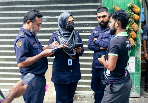 މިގްރޭޝަނުން މާލޭގައި ކުރިއަށް ގެންދިޔަ ހާއްސަ އޮޕަރޭޝަން---ފޮޓޯ: އިމިގްރޭޝަން، އެކްސް