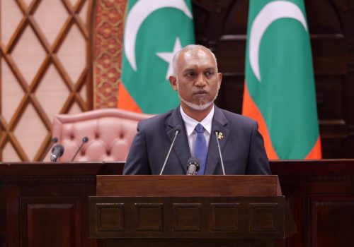 ރައީސް ޑރ. މުހައްމަދު މުއިއްޒުގެ ފުރަތަމަ ރިޔާސީ ބަޔާން އިއްވެވުން - 5 ފެބްރުއަރީ 2024