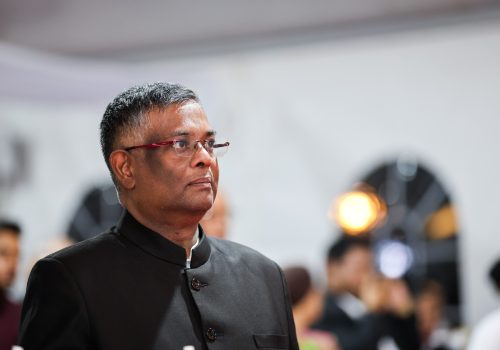 ރާއްޖޭގައި ހުންނަ އިންޑިއާ ހައި ކޮމިޝަނުން އިންތިޒާމުކުރި އިންޑިއާގެ 76 ވަނަ ޖުމްހޫރީ ދުވަހުގެ ހަފްލާގެ ތެރެއިން.