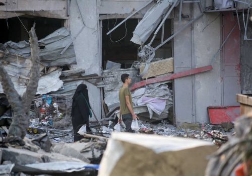 Gaza Comes Under Sustained Bombardment By Israel After Hamas Attacks