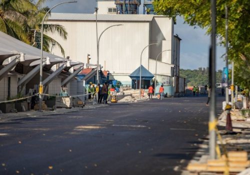 އަމީނީމަގުގައި ތާރުއެޅުމުގެ ތެރެއިން -- ފޮޓޮ: ސީއެންއެމް