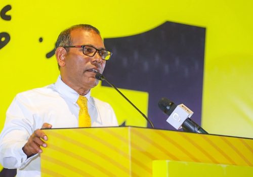 ކުރީގެ ރައީސް މުހައްމަދު ނަޝީދު -- ފޮޓޯ: އެކްސް