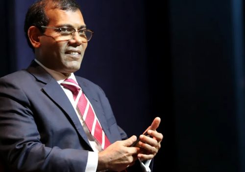 ކުރީގެ ރައީސް މުހައްމަދު ނަޝީދު --- ފޮޓޯ: އަލް-ޖަޒީރާ