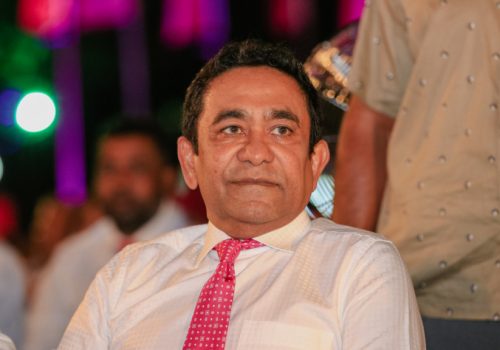 ކުރީގެ ރައީސް އަބްދުﷲ ޔާމީން އަބްދުލްގައްޔޫމް -- ފޮޓޯ: ސަން