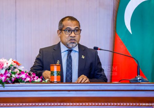 މިނިސްޓަރ އޮފް ފޮރިން އެފެއާޒް ޑރ. އަބްދުﷲ ޚަލީލް - ސައުއްވީސް