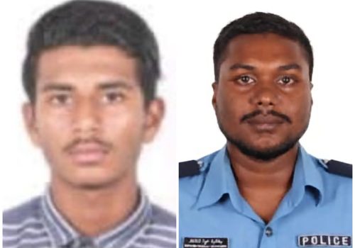 ކުޑަ ދެ ކުދިން ސަލާމަތްކޮށްދިނުމުގައި އުޅުނު ދެ މީހުން - ފޮޓޯ: ވޮއިސް