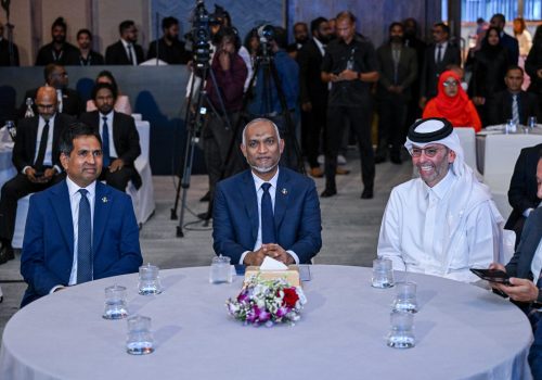 ރާއްޖޭގައި ޕޭޕަލްގެ ހިދުމަތް ތައާރަފްކުރުމަށް ބޭއްވި ރަސްމިއްޔާތުގެ ތެރެއިން --ފޮޓޯ: ރައީސް އޮފީސް