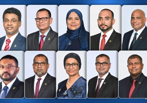 އިސްތިއުފާ ދެއްވި ވަޒީރުން----ފޮޓޯ
؛ޕީއެސްއެމް