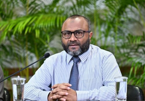 ނޫސްވެރީންގެ ބައްދަލްވުމުގައި ވަޒީރު ވާހަކަފުޅު ދައްކަވަނީ --