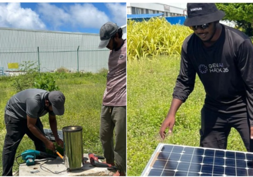 މާފަރުގައި ގާއިމް ކުރާ މޫސުން ބަލާ އޮބްޒަވޭޓަރީގެ މަސައްކަތްfeSun