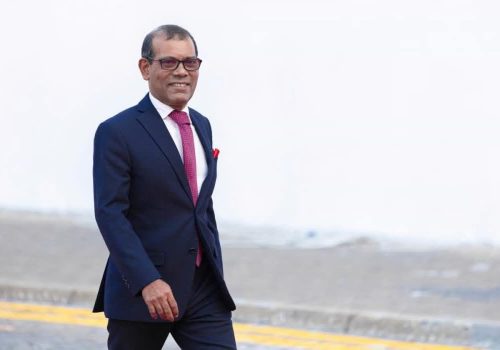 ކުރީގެ ރައީސް މުހައްމަދު ނަޝީދު -- ފޮޓޯ: އެކްސް