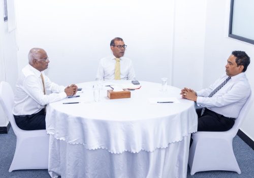 ކުރީގެ ތިން ރައީސުން -- ފޮޓޯ: އެކްސް